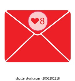 Message icon for sending a letter to important people.
