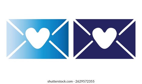  message icon set. Notification, message or email vector illustration eps 10