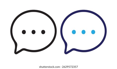  message icon set. Notification, message or email vector illustration eps 10