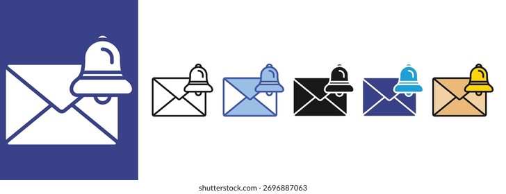 Message icon sets collection multi style


