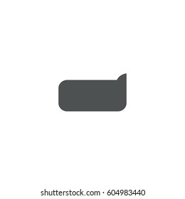 message icon. sign design