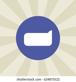 message icon. sign design. background