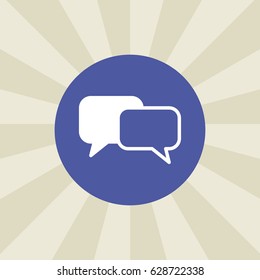 message icon. sign design. background
