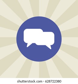 message icon. sign design. background