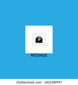 message icon sign signifier vector