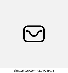 Message icon sign vector,Symbol, logo illustration for web and mobile