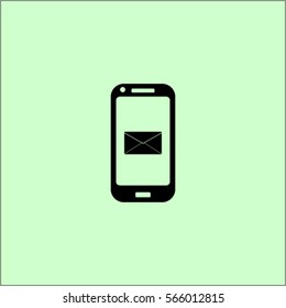 Message icon, sms vector illustration