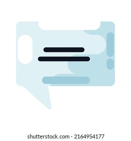 Message icon. Subtable to place on message, conversation, conversation bubble