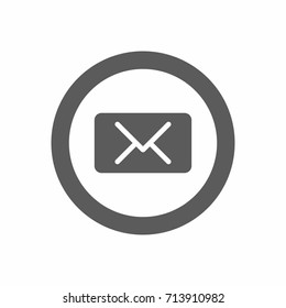 message icon symbol vector