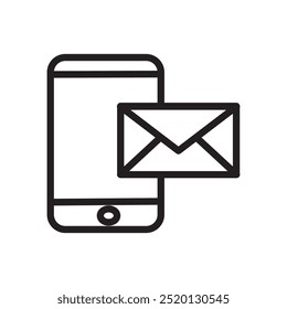 Mensaje Icono en estilo plano de moda aislado sobre fondo gris. Sms símbolo para su diseño de Sitio web