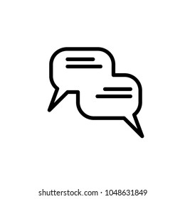 message icon vector 
