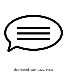 message icon vector