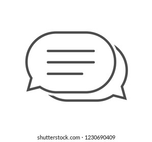 Message icon . Vector