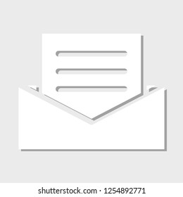 Message icon vector