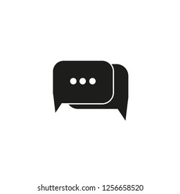 Message icon vector
