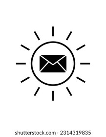 message icon, vector best flat icon.