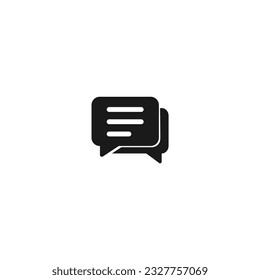 Message Icon Vector. Chat Icon. 