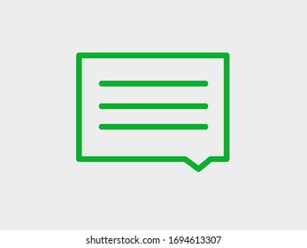 Message icon vector, email envelope, logo illustration.Mail SMS