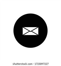 message icon vector. flat symbol design.
