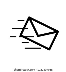 message icon, vector illustration