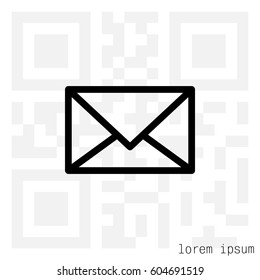 message icon. vector illustration