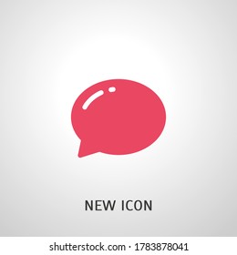 message icon. Vector illustration EPS 10.