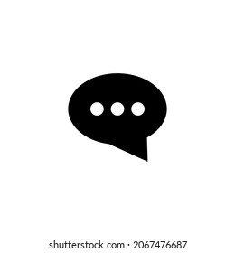 message icon vector illustration logo template for many purpose. Isolated on white background.