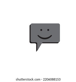 MESSAGE ICON VECTOR ILLUSTRATION SYMBOL DESIGN 