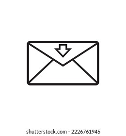 diseño de símbolo de ilustración de vector de icono de mensaje