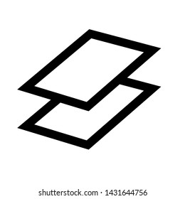 message icon vector, simple design.