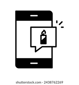 Message icon vector stock illustration