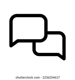 Message Icon Vector Symbol Design Illustration