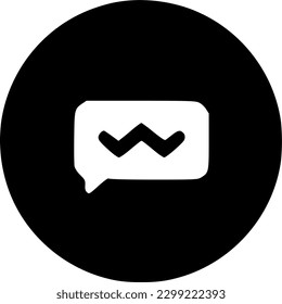 message icon vector symbol design illustration
