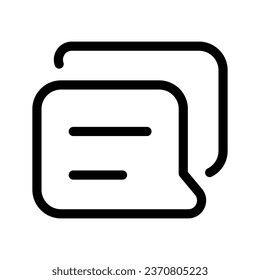 Message Icon Vector Symbol Design Illustration