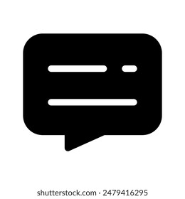 Message Icon Vector Symbol Design Illustration