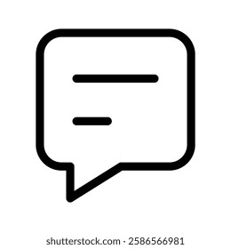 Message Icon Vector Symbol Design Illustration