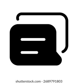 Message Icon Vector Symbol Design Illustration
