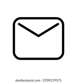 Ilustración de diseño de símbolo de Vector de icono de mensaje