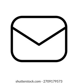 Ilustración de diseño de símbolo de Vector de icono de mensaje
