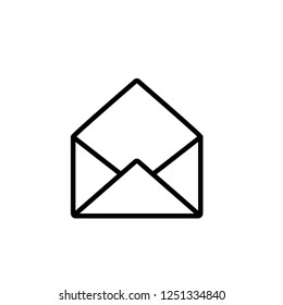 Message Icon Vector Template. Envelope Sign and Symbol Illustration. UI on Line Art Style. EPS 10. Message Icon Vector Template. Envelope Sign and Symbol Illustration. UI on Line Art Style. EPS 10.