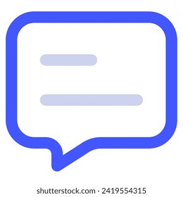 Icono de mensaje para web, app, uiux, infografía, etc