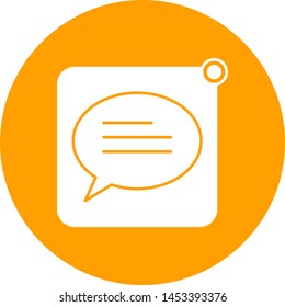 Message icon for your project
