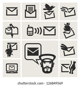 message icons set