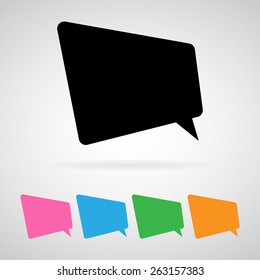 message icons set great for any use. Vector EPS10.
