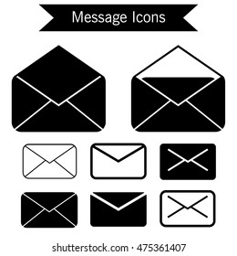message icons vector