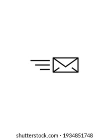 message icon,vector best line icon.