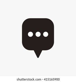 Message icon.Vector illustrator.