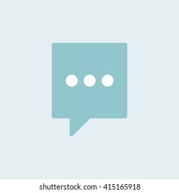 Message icon.Vector illustrator.