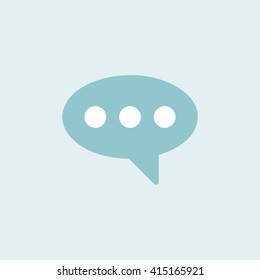 Message icon.Vector illustrator.