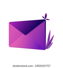 message illustration vector suitable for various media templates